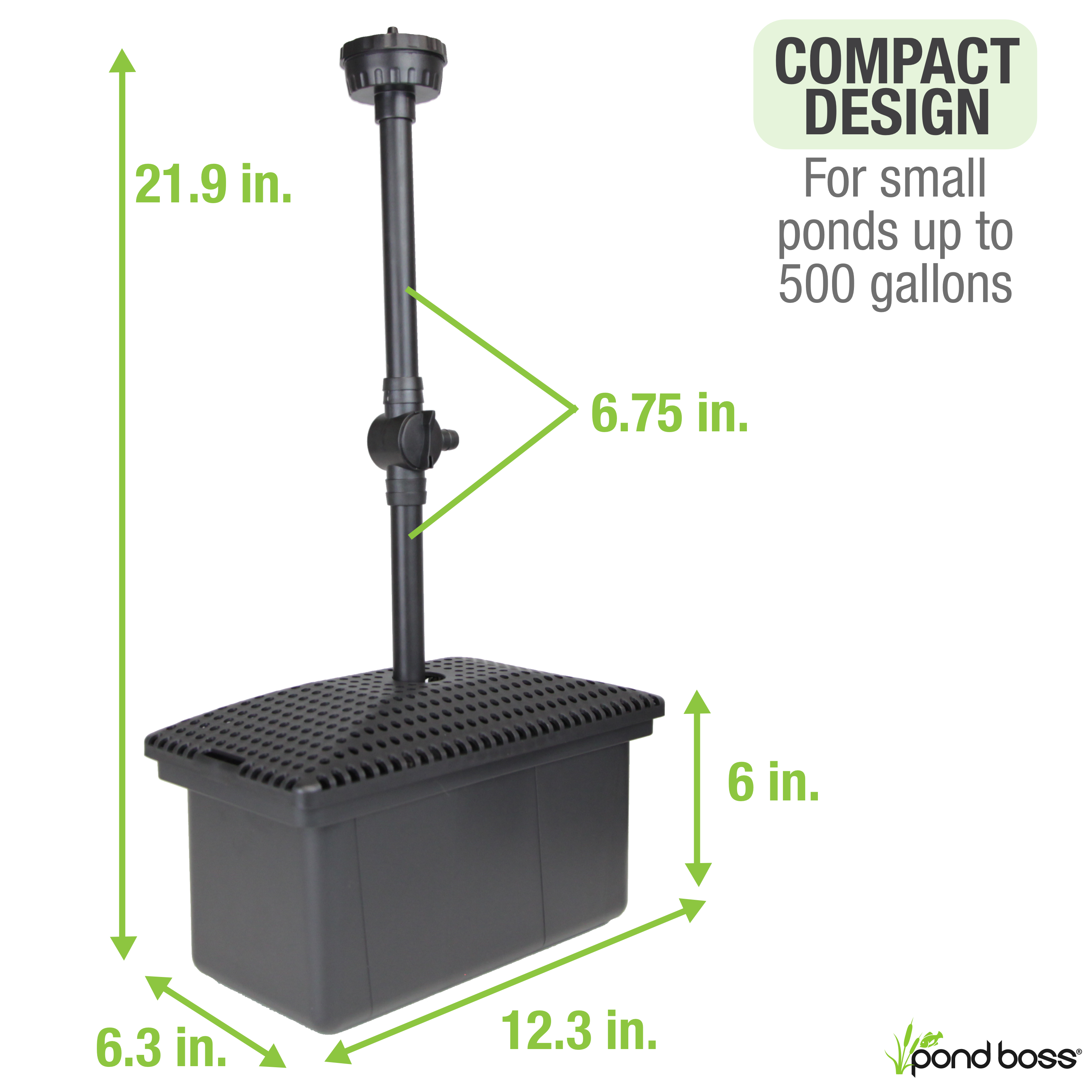 Medium Filter Kit with Pump Compact Design