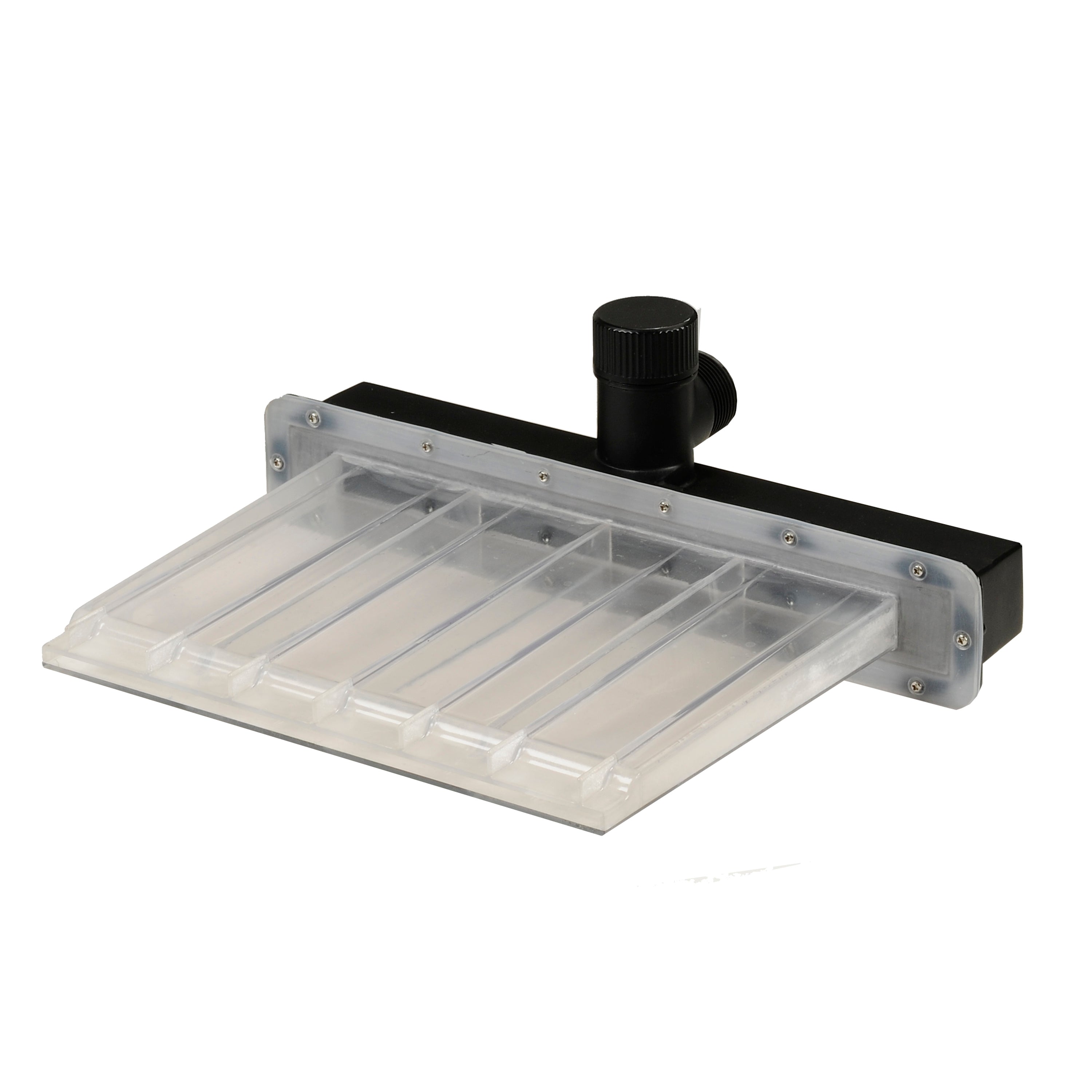 14 in. White Lighted Waterfall Spillway