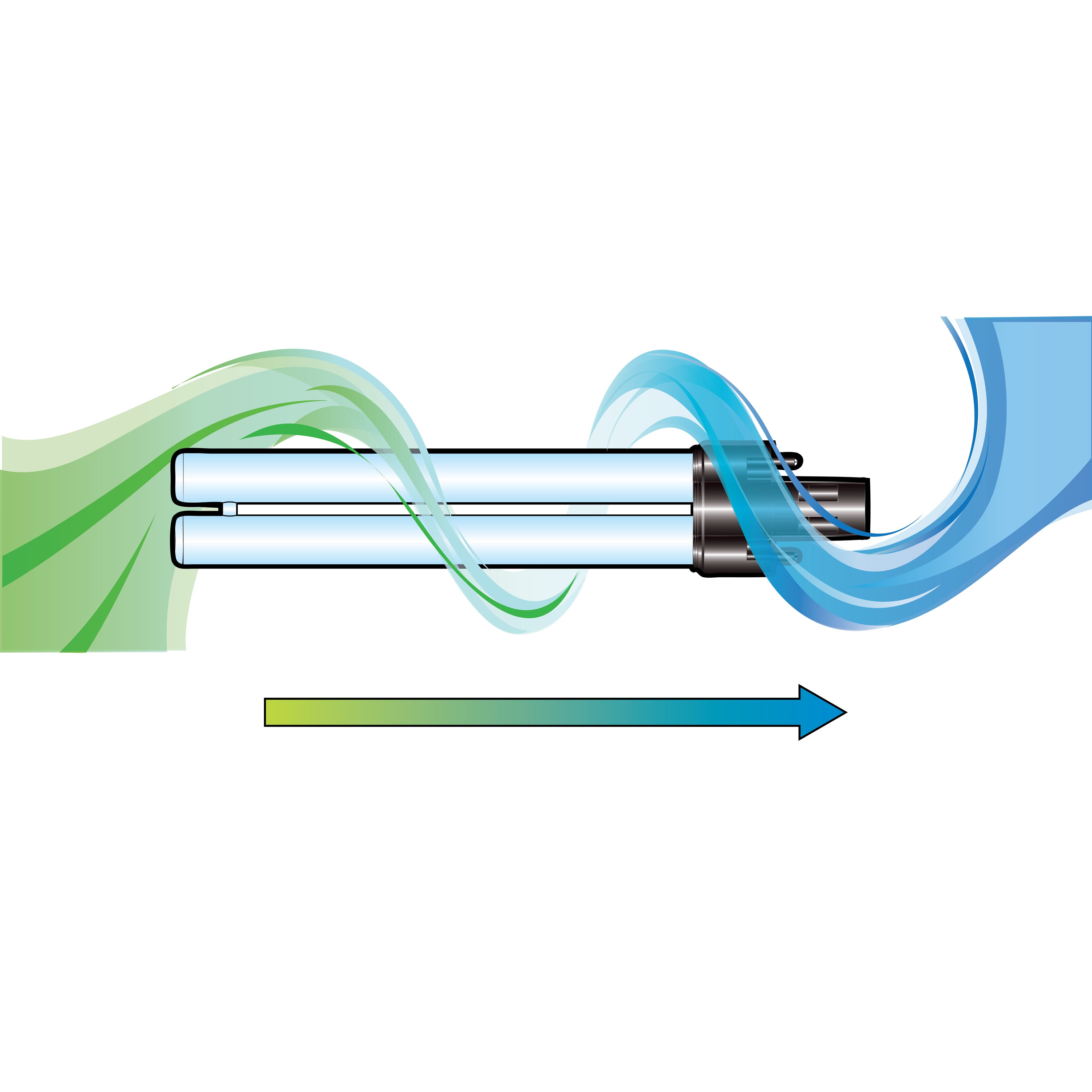 9-watt UV Replacement Bulb Illustration