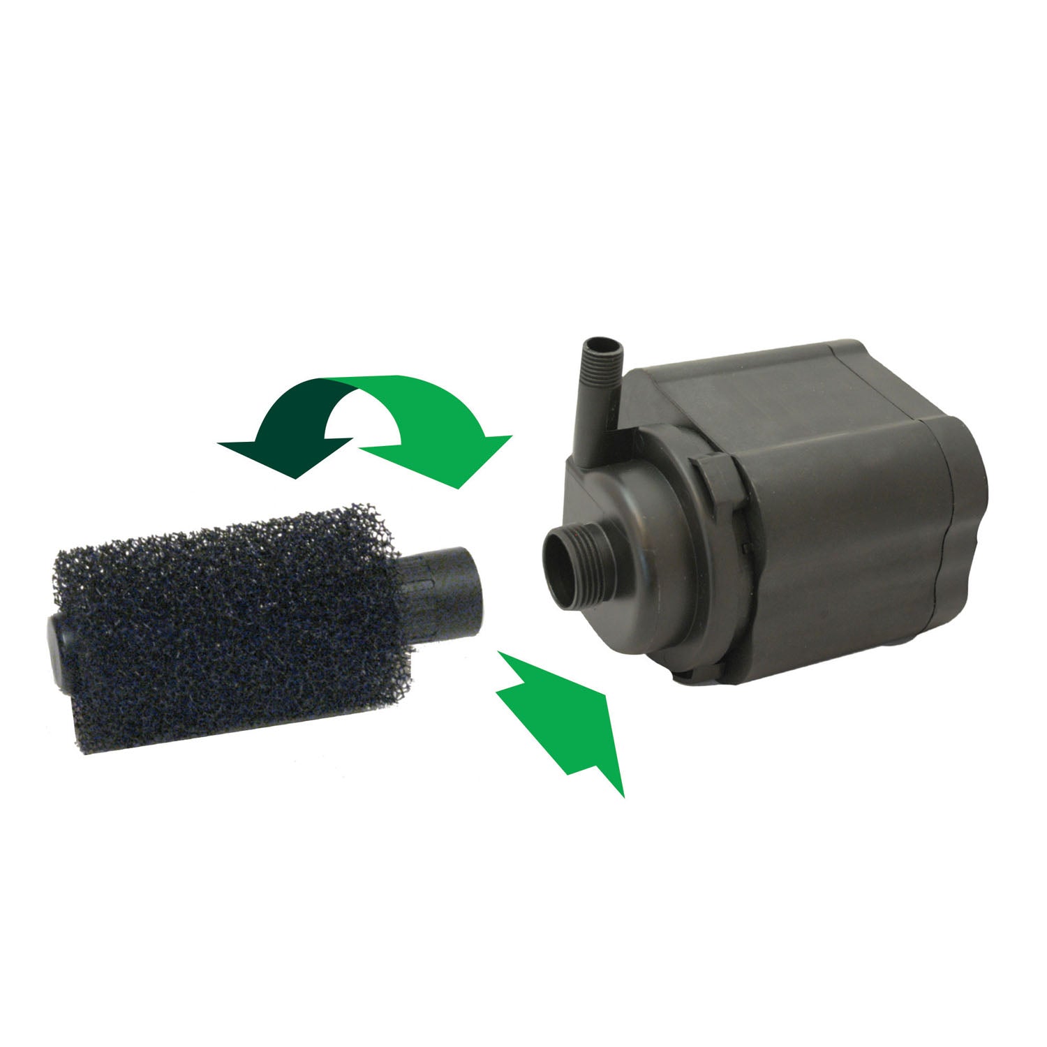 Replacement Filter Pads Installation Illustration