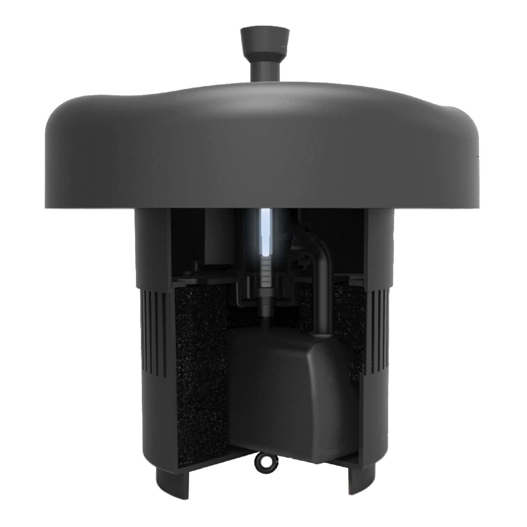 Complete Floating UV Filter with Pump Cut Away