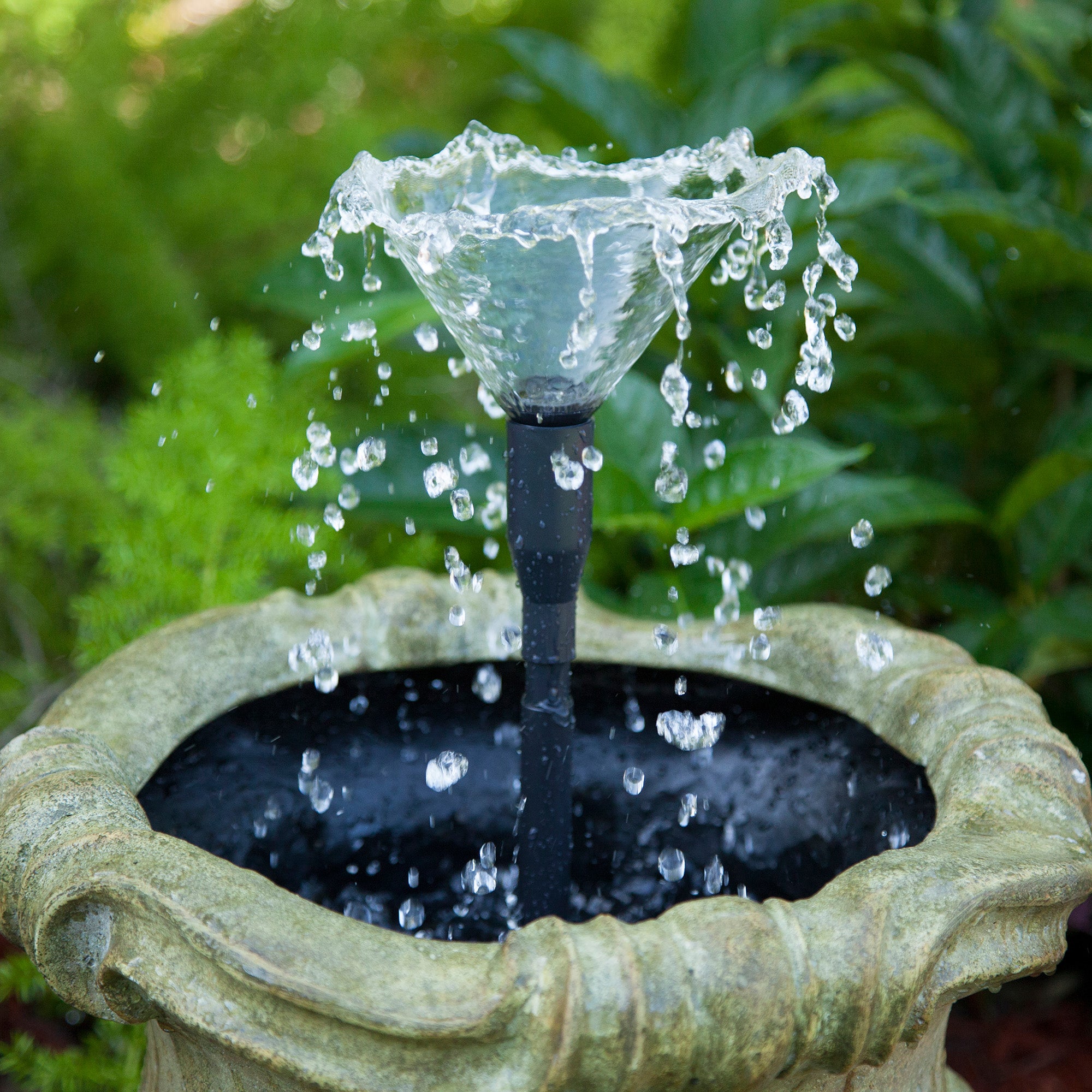 Lit Container Fountain Kit Trumpet Nozzle