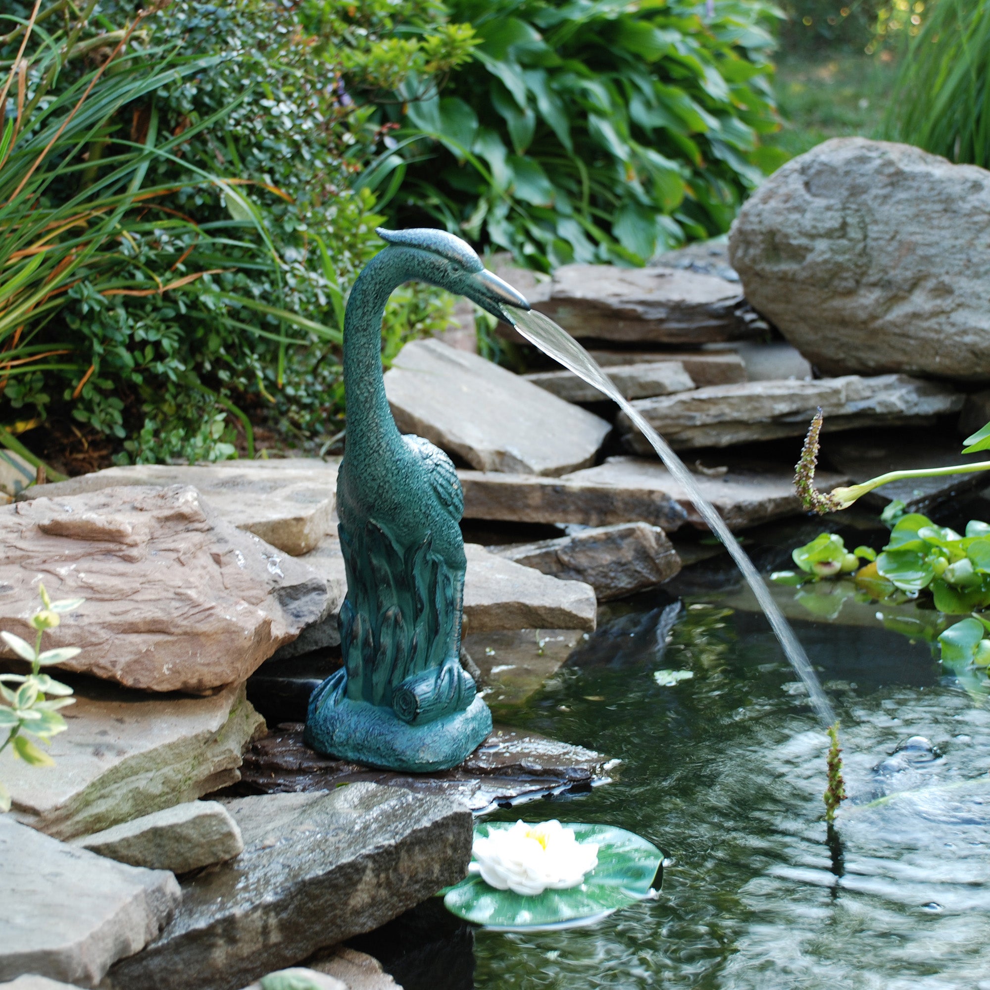 Heron Spitter In Use
