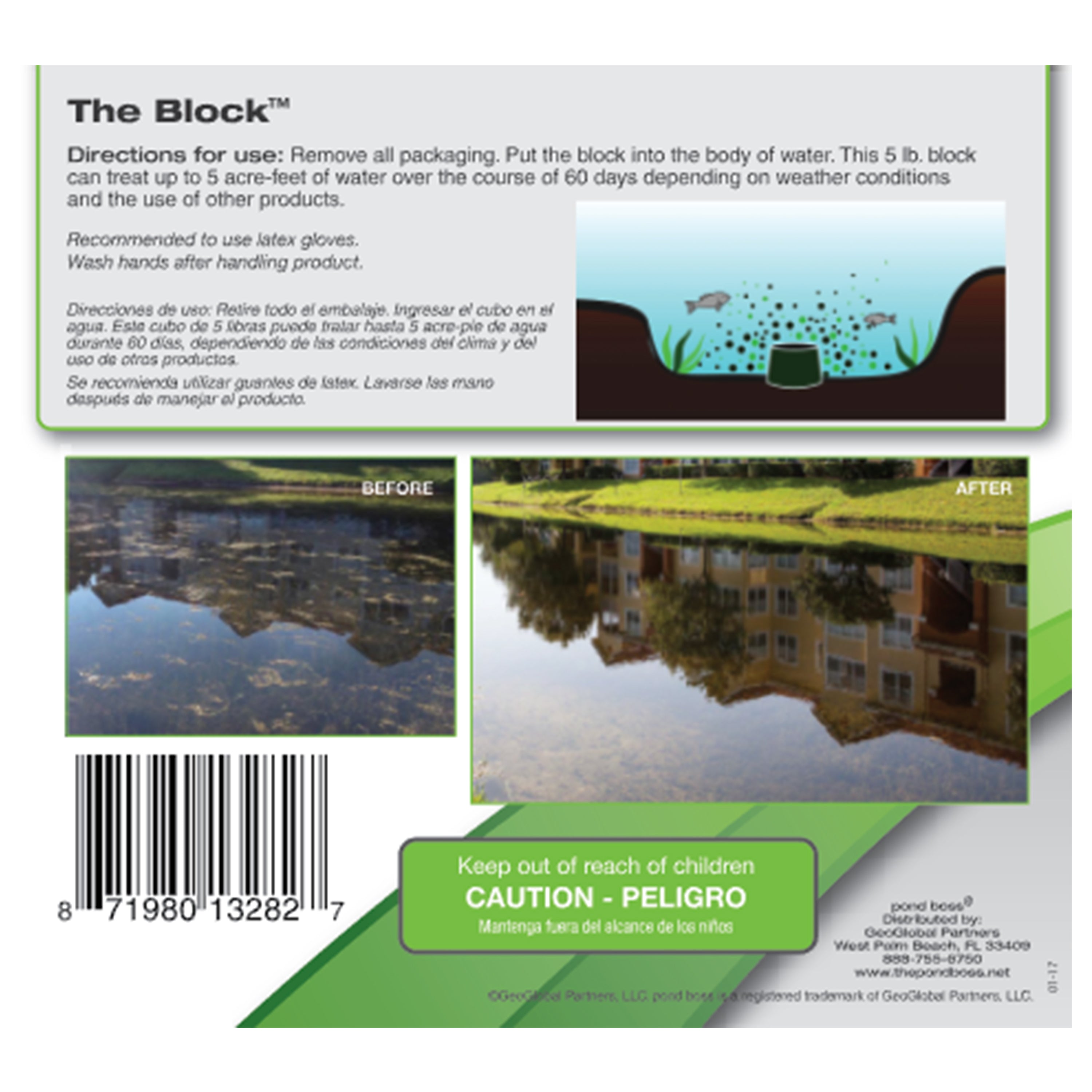 The Block™, 5 lb. Label