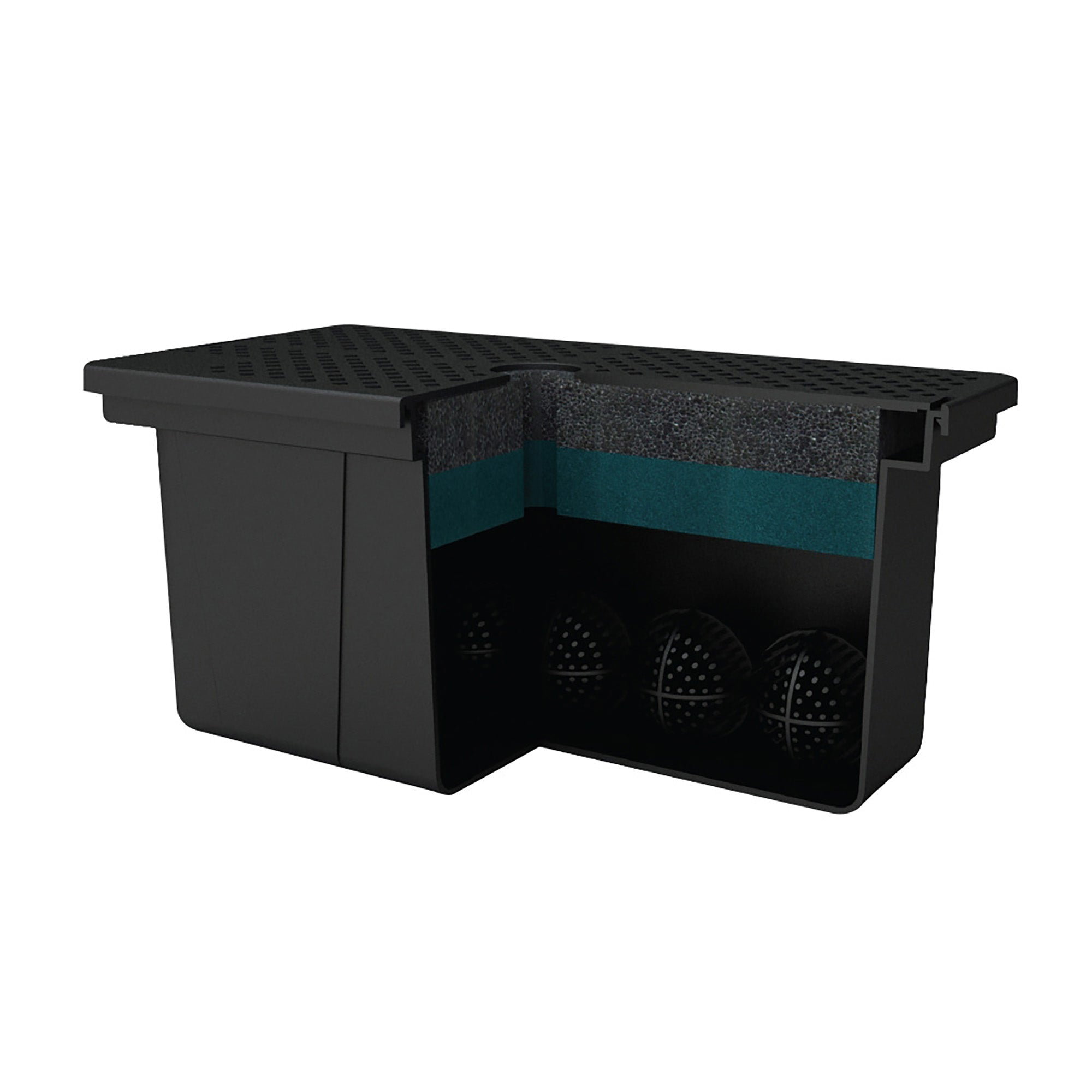 Universal Filter Box Cut Away