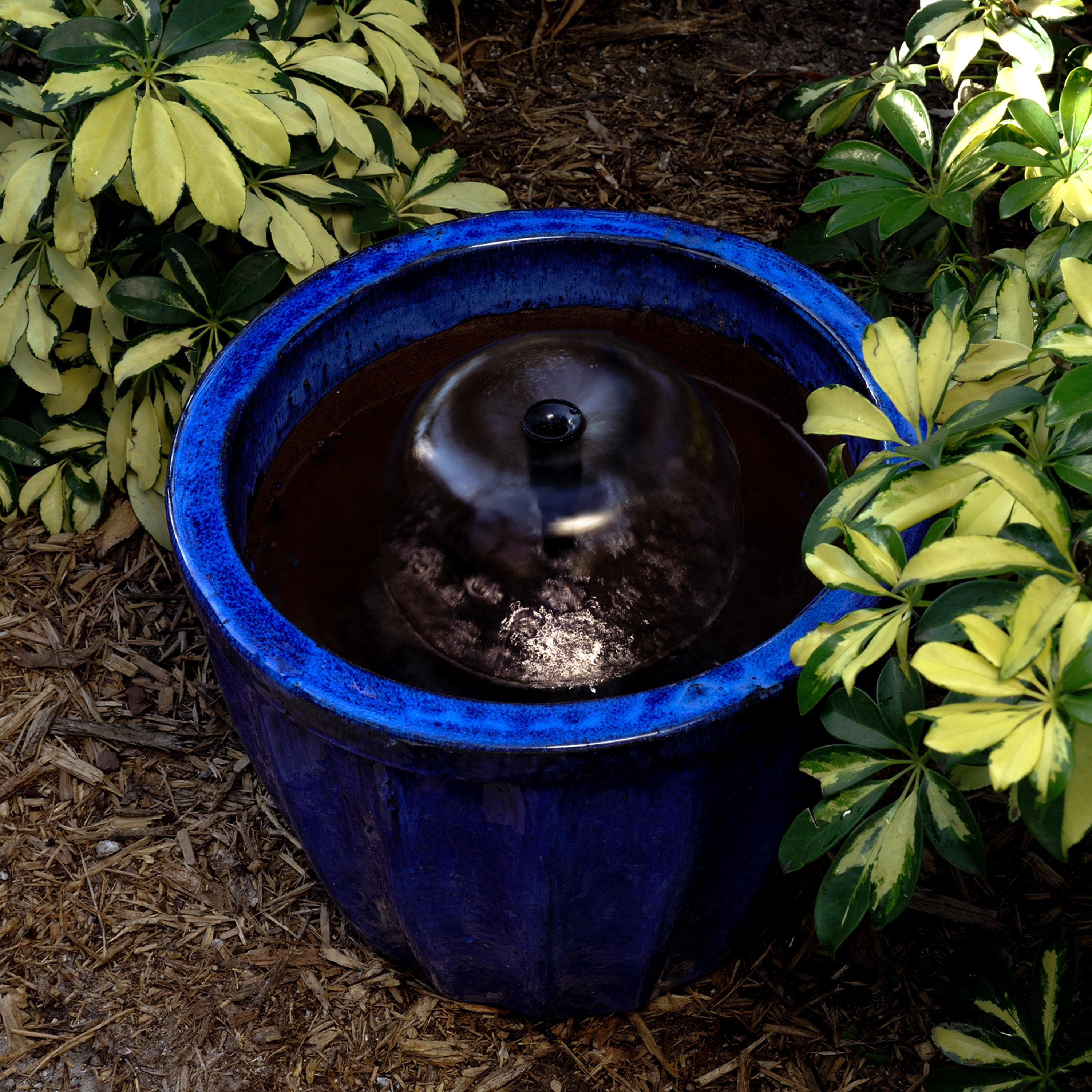 170 GPH Low Water Auto Shut-Off Fountain Pump Plus Light