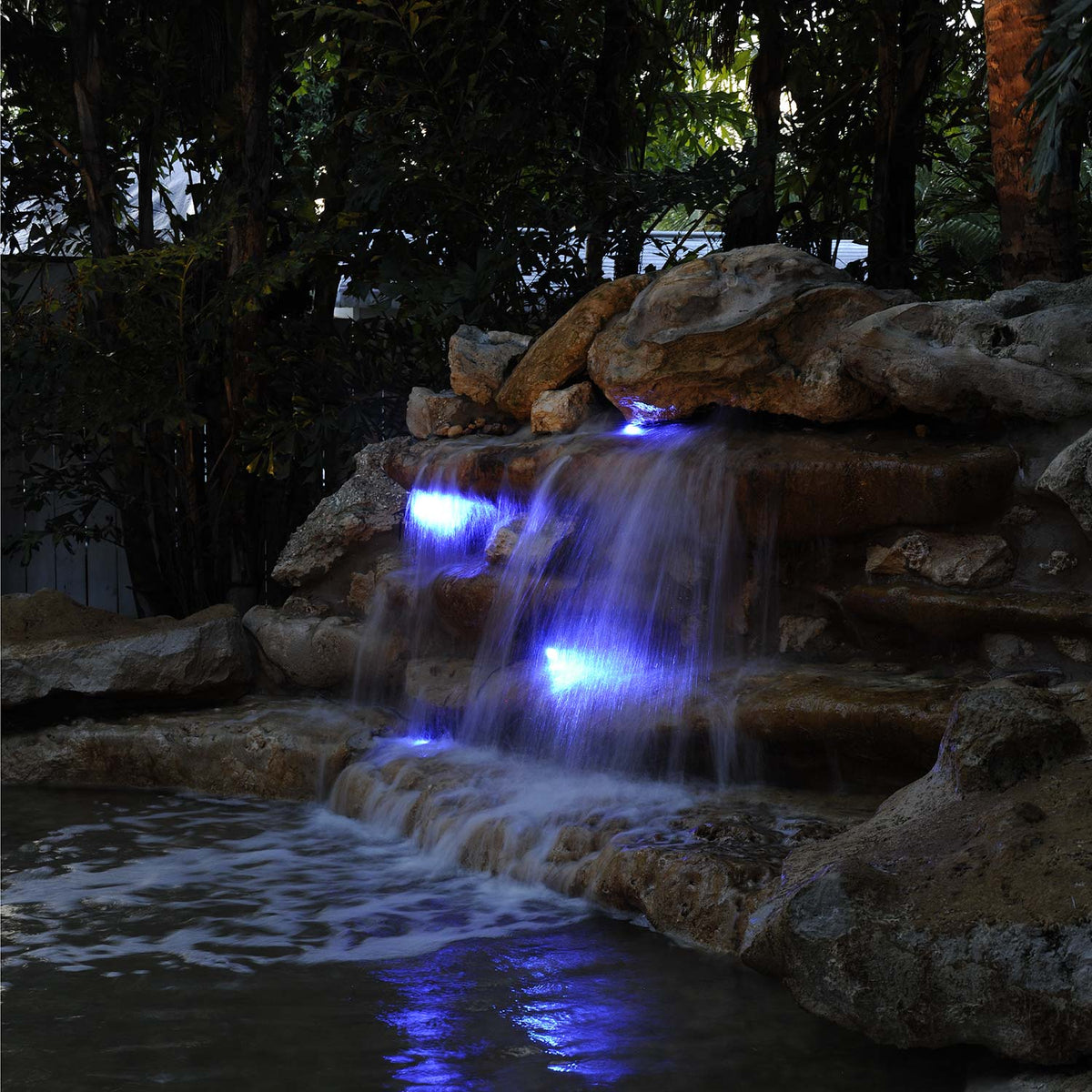 Color Changing Pond and Landscape Lights, Set of 4