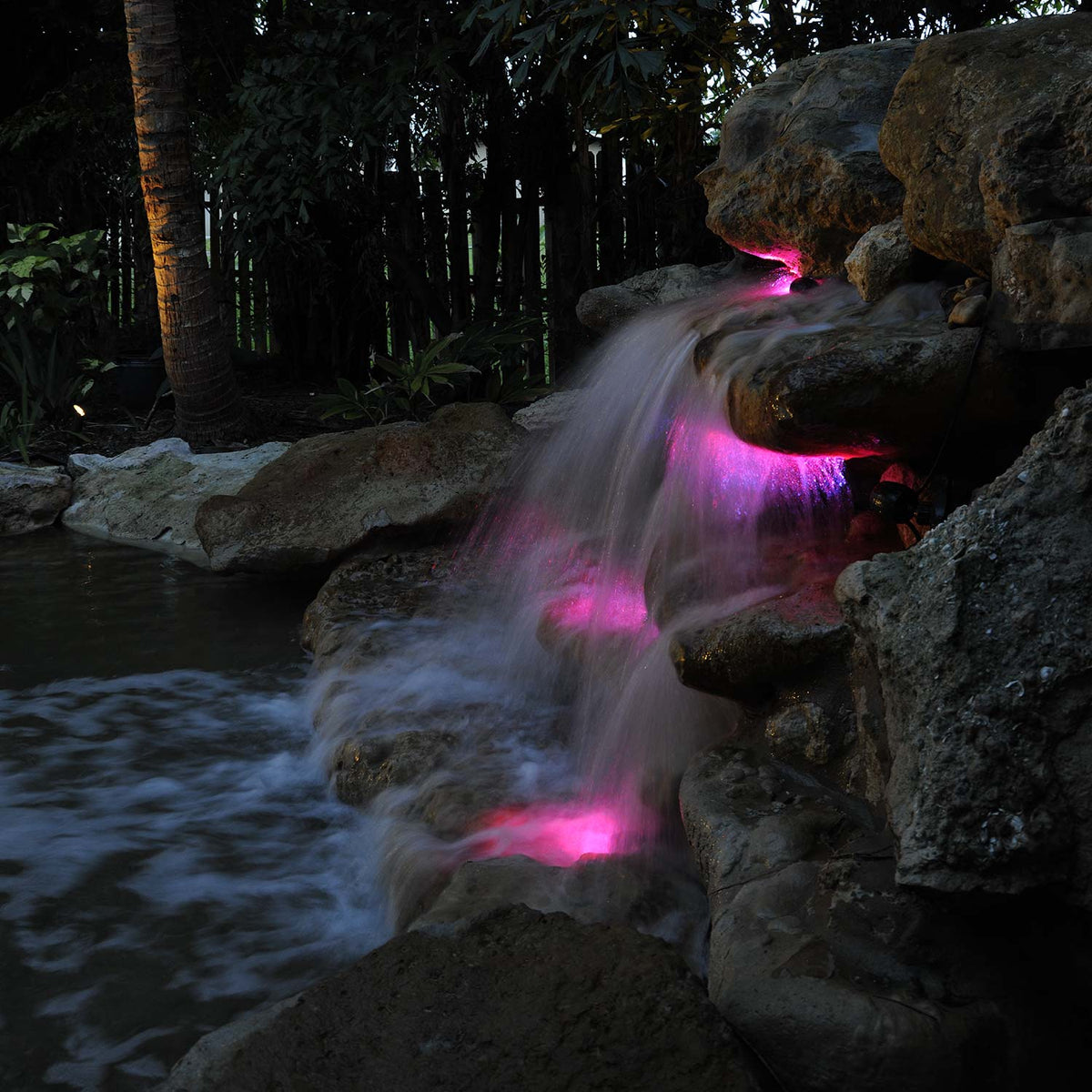 Color Changing Pond and Landscape Lights, Set of 4