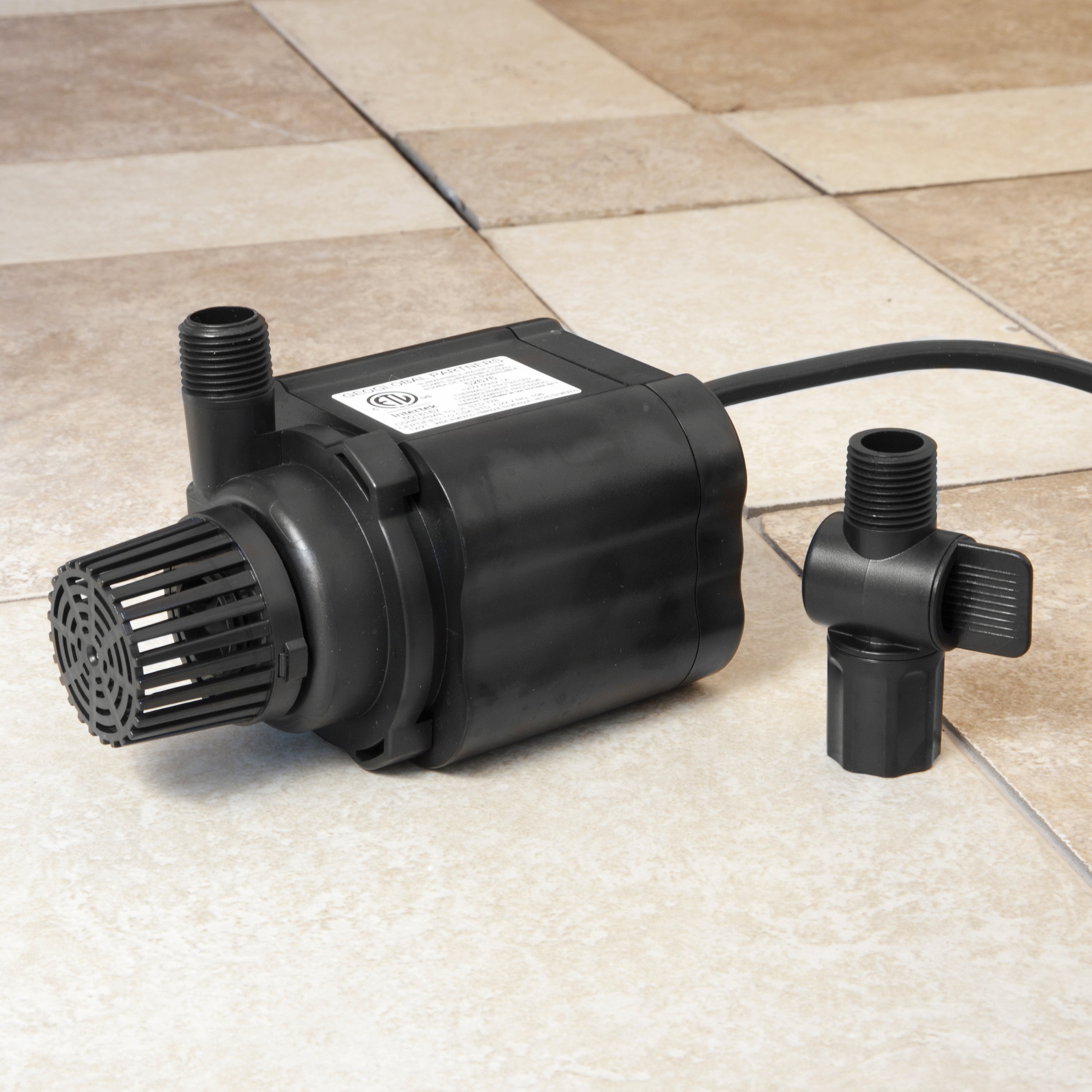 800 GPH Hydroponics & Aquaponics Water Pump
