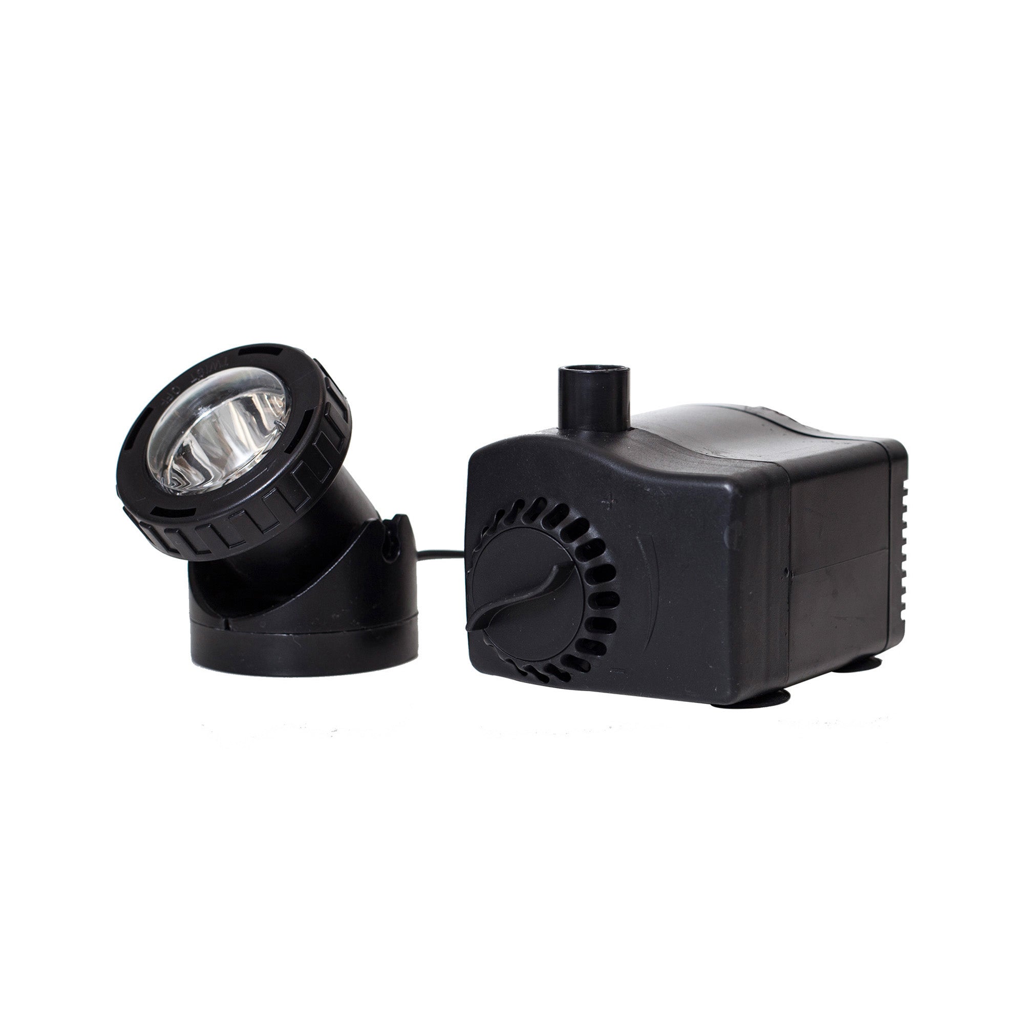 435 GPH Low Water Auto Shut-Off Fountain Pump with Light